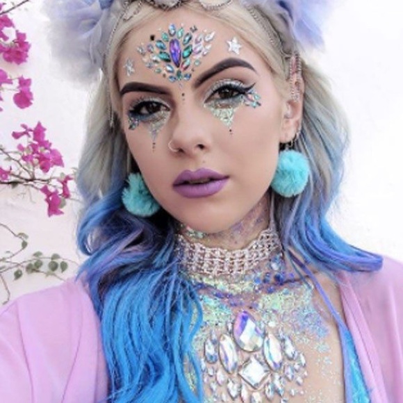 (G) Adhesive Facial Jewels - Picture 5 of 8